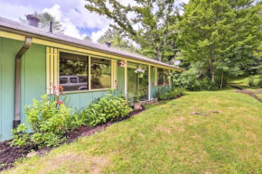 Furnished Deck and Home Gym Bakersville Retreat!